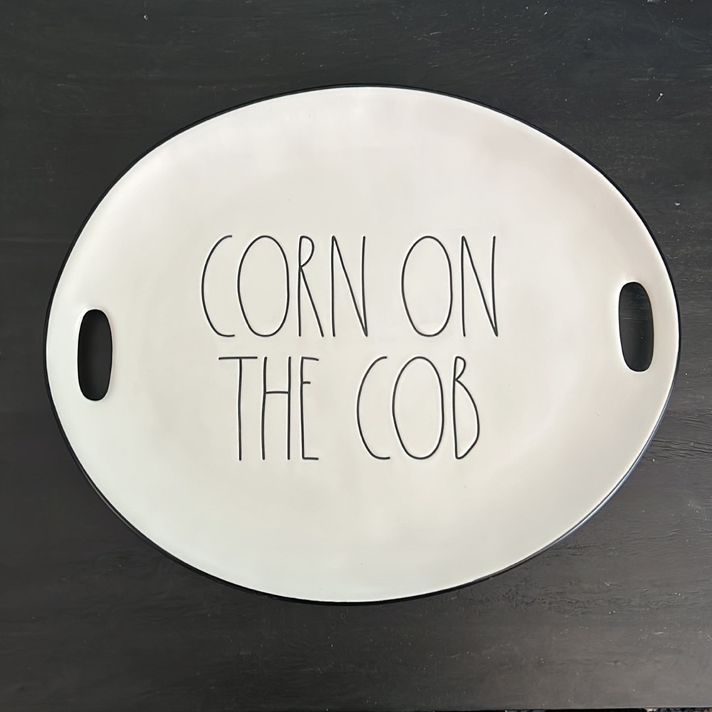 Rae Dunn Ceramic “Corn on the Cob” Platter New